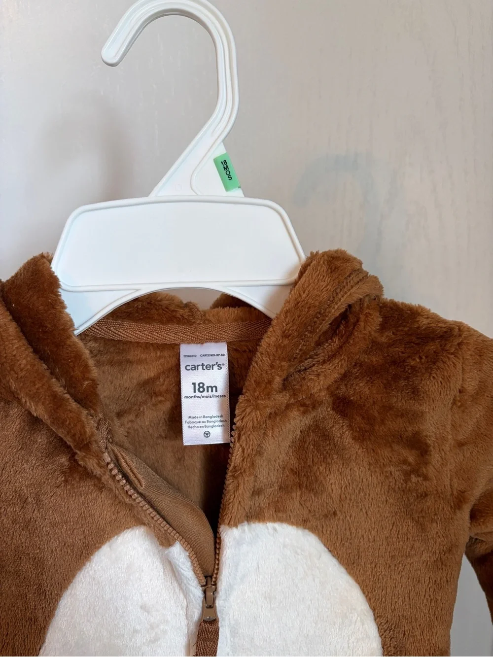 NWT Carter’s Reindeer One-Piece 18M